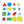 Bee-Bot STEM - OTHER Bee-Bot / Blue-Bot Shapes, Colour and Size Mat SG Education