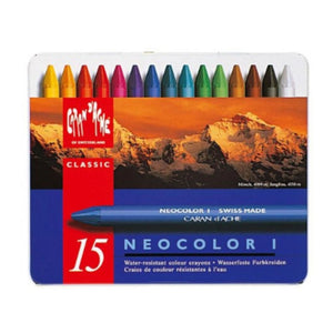 Caran d'Ache Caran d'Ache Neocolor Wax Pastels 15 Set SG Education