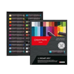 Caran d'Ache Caran d'Ache Neopastel Oil Pastels 24 Box SG Education