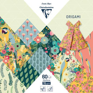 Clairefontaine Clairefontaine Origami 15x15cm Kiribati 60 Sheets SG Education