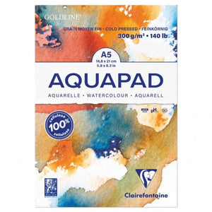 Clairefontaine Goldline Aquapad 300gsm Medium Fine Grain Range SG Education