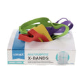 Concept Concept 100g Box X-Bands Size 250x25mm - 4 Asst SG Education