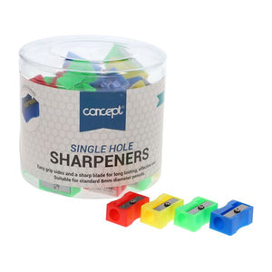 Concept Concept Plastic Pencil Sharpener 72 Pack SG Education