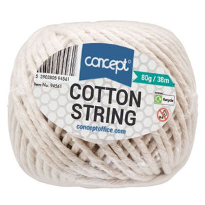 Concept Concept Spool Cotton Twine 80gm 38m SG Education