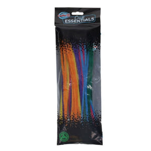 Crafty Bitz ART-CRAFT Crafty Bitz Chenille Pipe Cleaners Primary Colours 42 Pack SG Education