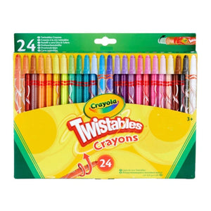 Crayola ART-PENCILS PENS & MARKERS Crayola Twistable Crayons 24 Pack SG Education
