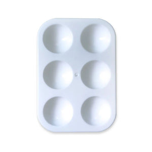 Create ART-PAINT ACCESSORIES Create Mini Plastic Palette 5 Pack SG Education