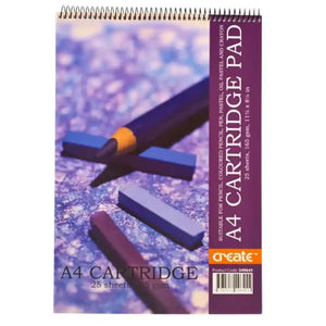 Create Create 165g Cartridge Sketch Pad Range SG Education