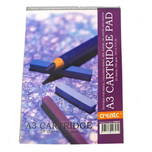 Create Create 165g Cartridge Sketch Pad Range SG Education