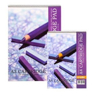Create Create 165g Cartridge Sketch Pad Range SG Education