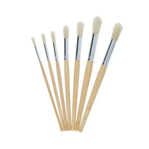 Create Create Hog Short Handle Round Brush Range SG Education