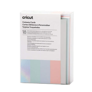 Cricut Cricut Cutaway Cards Pastel Sampler 18 Pack SG Education