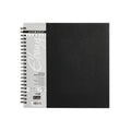 Daler Rowney Daler Rowney Ebony Hardback Square Wire-bound Sketchbook 160g Range SG Education