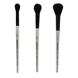 Daler Rowney Daler Rowney Graduate Black Goat Round Mop Brush Range SG Education