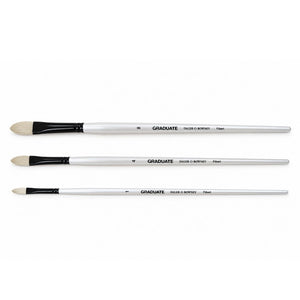 Daler Rowney Daler Rowney Graduate Bristle Filbert Brush Long Handle SG Education