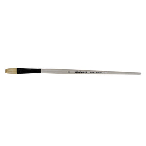 Daler Rowney Daler Rowney Graduate Flat Long Handled Bristle Brush Range SG Education