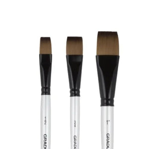 Daler Rowney Daler Rowney Graduate Synthetic Flat Wash Brush Range SG Education