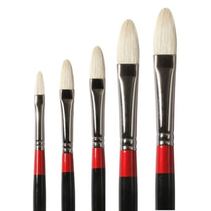 Daler Rowney Georgian Long Filbert Brush Range SG Education