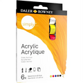 Daler Rowney Simply Acrylic 6x12ml Set SG Education