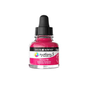 Daler Rowney System 3 Acrylic Ink 29.5ml Range SG Education