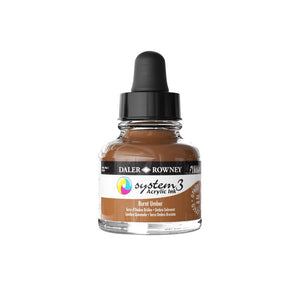 Daler Rowney System 3 Acrylic Ink 29.5ml Range SG Education