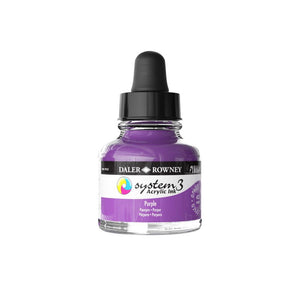 Daler Rowney System 3 Acrylic Ink 29.5ml Range SG Education