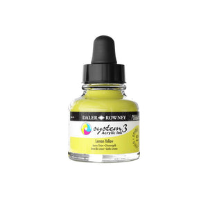 Daler Rowney System 3 Acrylic Ink 29.5ml Range SG Education