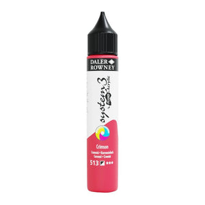 Daler Rowney System 3 Fluid Acrylic 29.5ml Range SG Education