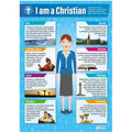 Daydream I am a Christian Gloss Daydream Wallchart SG Education
