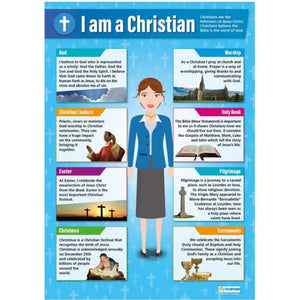 Daydream I am a Christian Gloss Daydream Wallchart SG Education