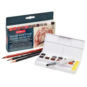 Derwent Derwent Shade and Tone Mixed Media Set SG Education