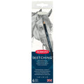 Derwent Derwent Sketching Pencil Tin of 6 SG Education