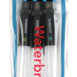 Derwent Derwent Waterbrush 3 Pack SG Education
