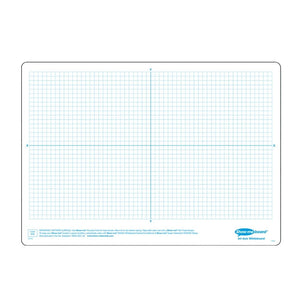 Eastpoint PM-DRY WIPE BOARD & ACCESSORIES Show-Me X-Y Axis 5mm Grid A4 Drywipe Board SG Education