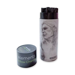 Elements ART-OTHER Elements Willow Charcoal Medium 20 Pack SG Education