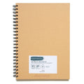 Elements ART-PAPER Elements Sketchbook Hardback A4 180gsm Portrait Wire-O Kraft 40 Sheets SG Education