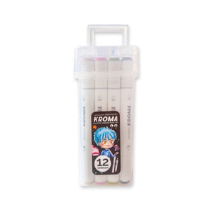 Elements ART-PENCILS PENS & MARKERS Elements Kroma Alcohol Markers 12 Pack SG Education