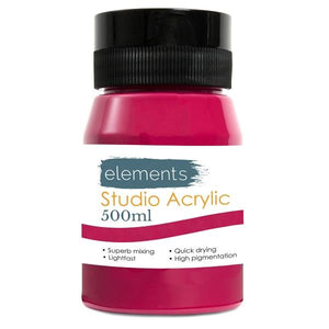 Elements Elements Acrylic 500ml Range SG Education