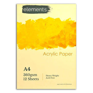 Elements Elements Acrylic Pad Range SG Education