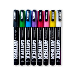 Elements Elements Artifex Acrylic Paint Markers 8 x 2-3mm Classic SG Education