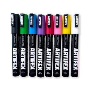 Elements Elements Artifex Acrylic Paint Markers 8 x 5-6mm Classic SG Education