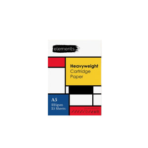 Elements Elements Heavyweight Cartridge Paper Pad 225gsm Range SG Education