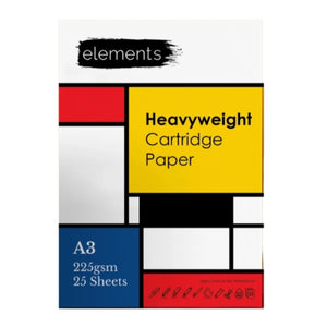 Elements Elements Heavyweight Cartridge Paper Pad 225gsm Range SG Education