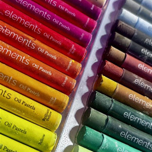 Elements Elements Oil Pastels 50 Pack SG Education