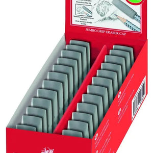 Faber Castell Faber Castell Jumbo Grip Eraser Caps 24 Pack SG Education