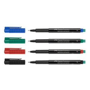 Faber Castell Faber Castell Multimark Overhead Marker Permanent Fine Range SG Education