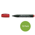 Faber Castell Faber Castell Permanent Markers 12 Pack Range SG Education