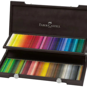 Faber Castell Faber Castell Polychromos Pencils 120 Set Wooden Case SG Education