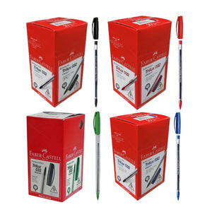 Faber Castell Faber Castell Trilux Ballpoint Pen 50 Pack Range SG Education
