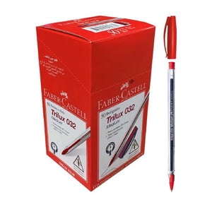 Faber Castell Faber Castell Trilux Ballpoint Pen 50 Pack Range SG Education